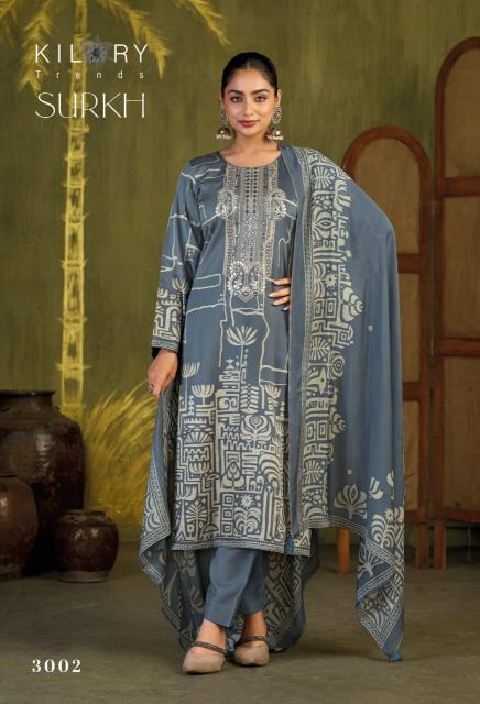 Kilory surkh patiala dress material wholesale